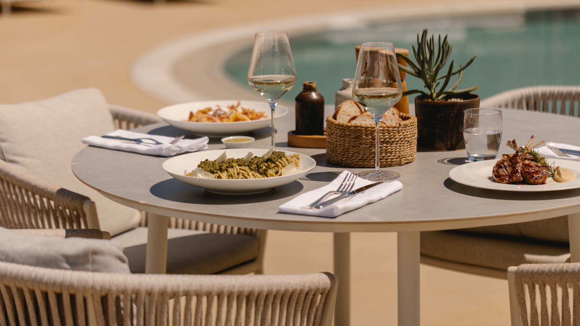 Mamula Island Parasol All day Restarant 